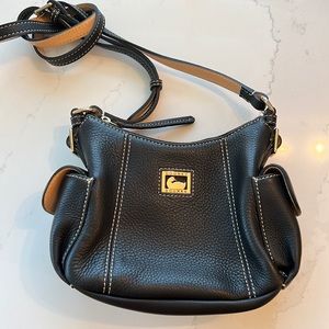 Authentic Dooney & Bourke Leather Bucket Bag Cross body